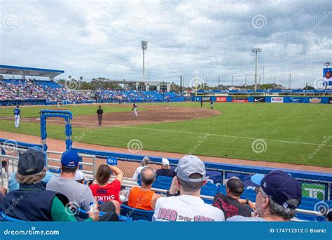 TD Ballpark, Dunedin Florida USA - Toronto Blue Jays Pre-season Game ...