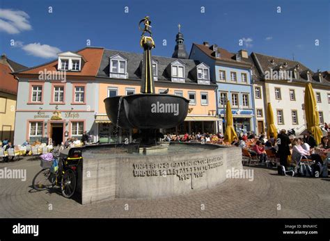 Germany Rhineland-Palatinate Maximilianstrasse Speyer Old Town ...