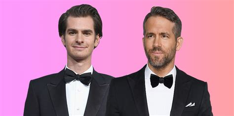 Ryan Reynolds and Andrew Garfield Just Made Out at the Golden Globes