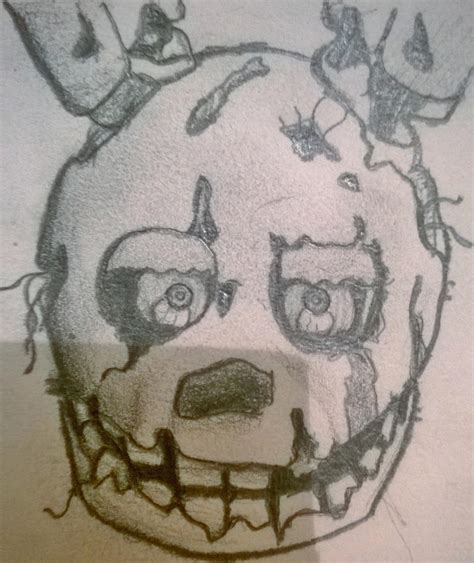 Springtrap draw. by HerobrineGM on DeviantArt