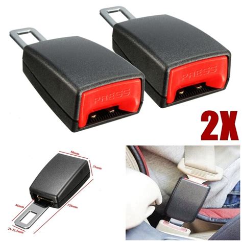 Aliexpress.com : Buy Universal 2PCS Auto Car Seat Belt Buckle Clip ...