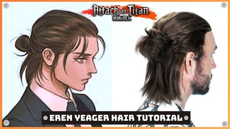 Eren Yeager Hairstyle Tutorial (updated) - Attack On Titan Season 4 ...