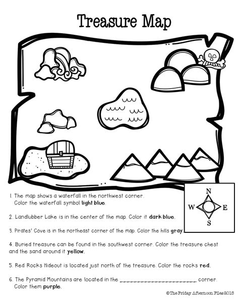 Free Printable Cardinal Directions Worksheet - Printable Word Searches