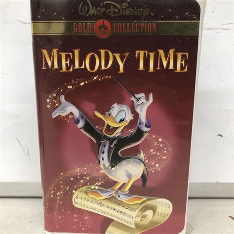 Mavin | Disney Melody Time VHS 1998 Gold Collection Edition Clamshell ...