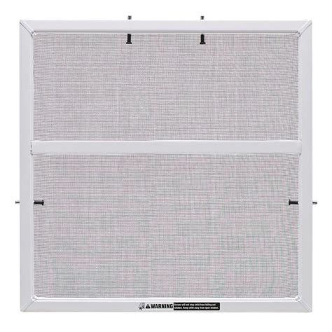 JELD-WEN 32 in. x 62 in. Aluminum Window Screen-479582 - The Home Depot