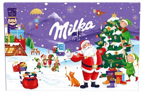 Amazon.com : Milka Advent Calendar 2019 - 200 gram : Hot Cocoa Mixes ...