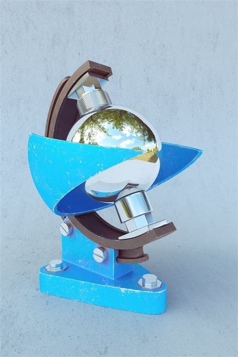 Heliograph 3D model | CGTrader