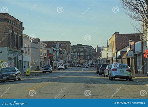 Downtown Middletown, Ohio, USA during the Afternoon Editorial Stock ...