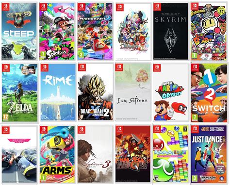 Nintendo UK - Introducing the top 50 Nintendo Switch games so far, as ...