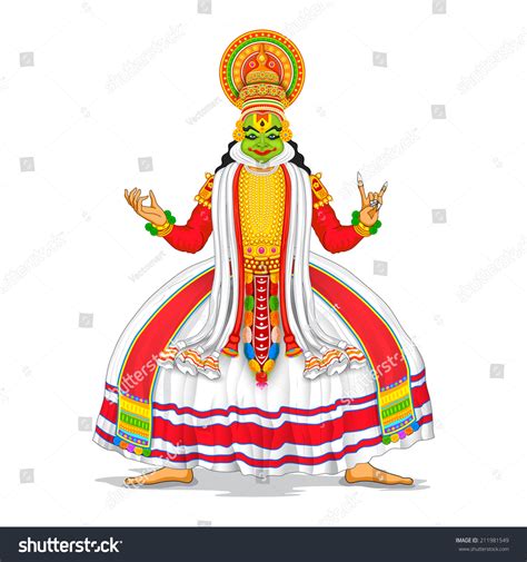 110 Kathakali Dancer Painting Images, Stock Photos & Vectors | Shutterstock