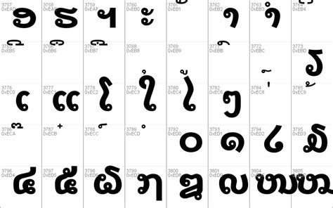 Lao UI Windows font - free for Personal