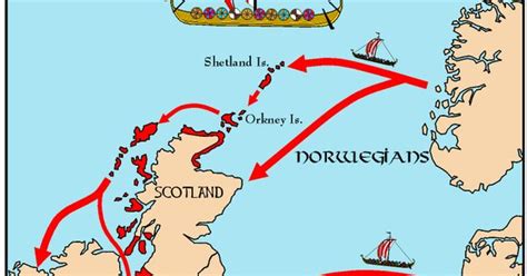 Map : Viking Settlements in the British Isles | Viking | Pinterest ...