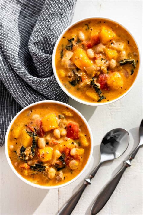 Italian Sausage Butternut Squash Soup | Get Inspired Everyday!