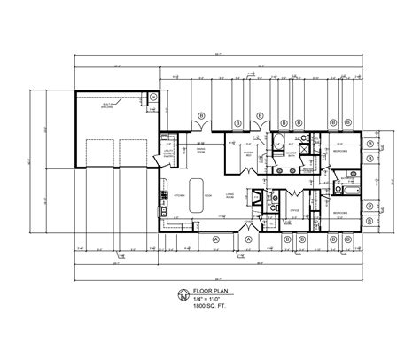 Home Interior Kitchen Design: Architectural Cad Drawings