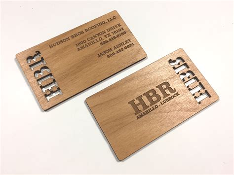 Wooden business cards - Digital Skratch