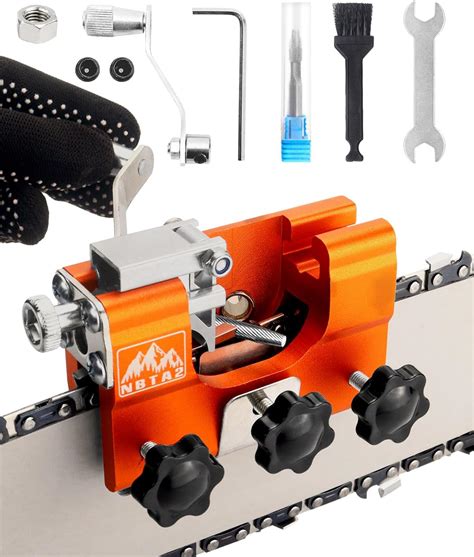 Amazon.com: Chainsaw Sharpener, Upgrade Chain Saw Sharpener Tool with ...