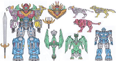 Galaxy Megazord 2021 by saramus01 on DeviantArt | Power rangers art ...