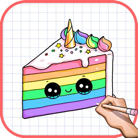 How to draw food and cute drinks easily - App on Amazon Appstore