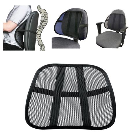 Cool Vent Cushion Mesh Back Lumbar Support New Car Office Chair Truck ...