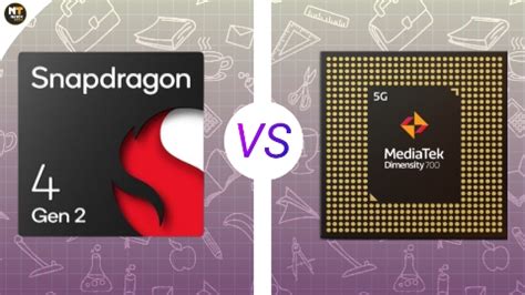 Snapdragon 4 Gen 2 vs MediaTek Dimensity 700: A Mid-Range Showdown