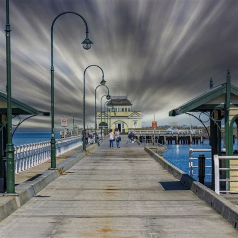 St Kilda Pier by John Karmouche in 2021 | St kilda, Victoria beach, Pier