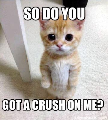 Meme Creator - Funny so do you got a crush on me? Meme Generator at ...