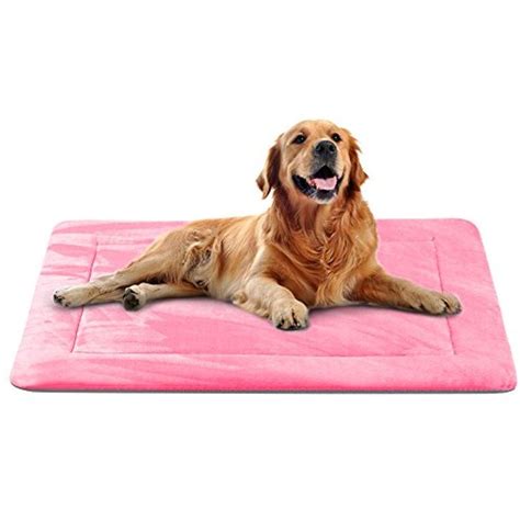 JoicyCo Large Dog Bed Washable Crate Pad Anti-Slip Mat 42 inch Soft Pet ...