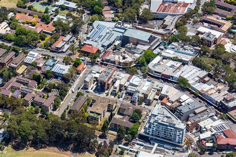 Aerial Stock Image - Lane Cove Shopping Centre