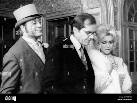 Actors Oliver Reed, Jack Nicholson and Ann-Margret in 'Tommy' Stock ...