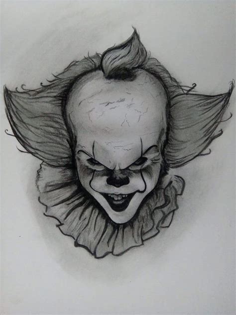 Easy Clown Drawing at PaintingValley.com | Explore collection of Easy ...