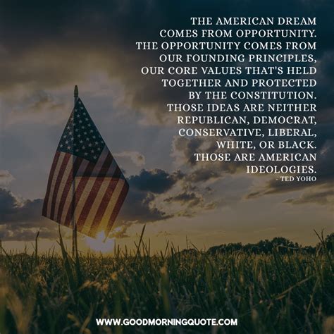 10 Amazing American Dream Quotes and Sayings - Good Morning Quotes