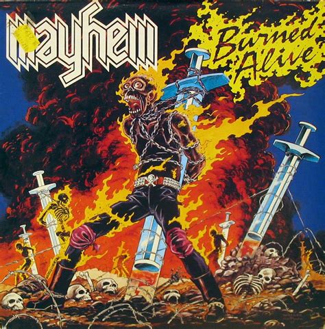 Mayhem (US-OR) - Burned Alive (1987) • Heavy Metal Rarities Forum