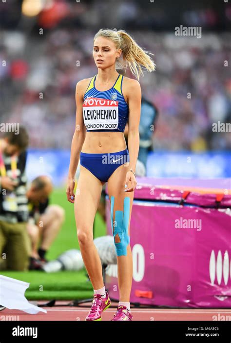 Yuliya Levchenko (Ukraine). High Jump Women, Silver Medal. IAAF World ...