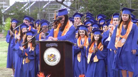 2012 Kaiser High School Commencement Ceremony - National Anthem ...