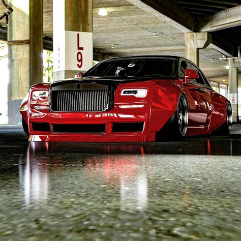 Rolls-Royce Ghost "Big Red" Is a Clean Widebody Vessel - autoevolution