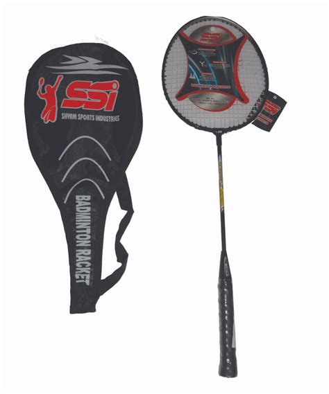 Single joint Black Badminton Racket Set, Model Name/Number: Ssi ...