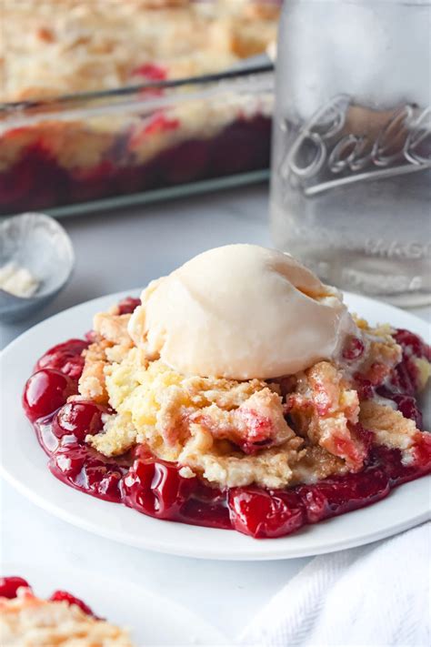 Cherry Dump Cake • Dance Around the Kitchen