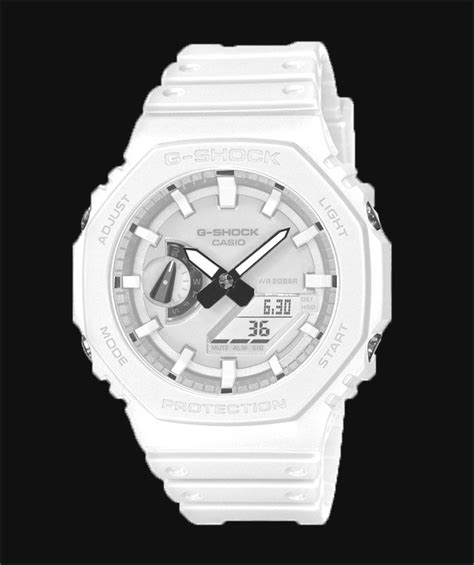 a White G-SHOCK GA-2100 this time with a white dial! : gshock