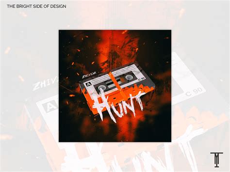 Cover of the music album "HUNT" by TMJR / Yury Kornienko on Dribbble