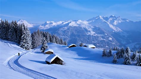 Photographie Hiver Mountain White Nature Landscape Snow Countryside ...