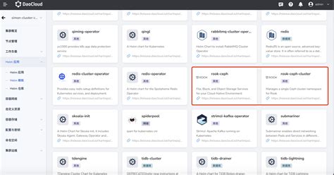 Rook-Ceph 部署 - 应用商店 - DaoCloud Enterprise