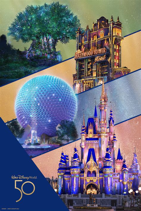 50th Anniversary Wallpapers Now Available On The My Disney Experience App