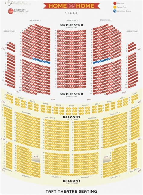 Brilliant fox theater detroit seating chart with seat numbers