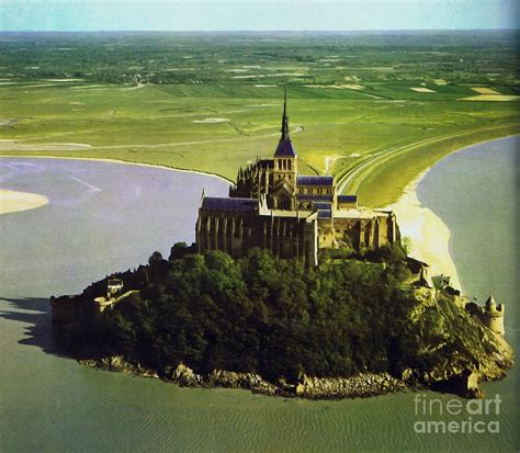 Mont Saint Michel - aerial view Photograph by Arkitekta Art | Fine Art ...