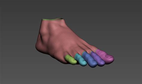 ArtStation - Free 3D Male foot | Resources