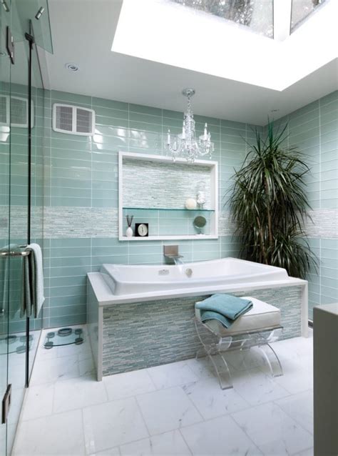 Ideas for bathroom tiles - design variety and tips for tiling