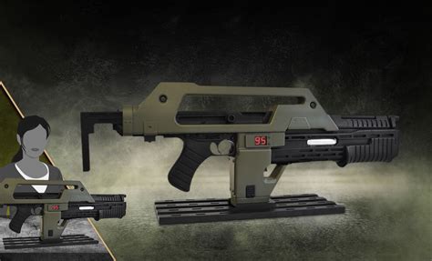 aliens-pulse-rifle-replica-from-sideshow-collectibles | FizX