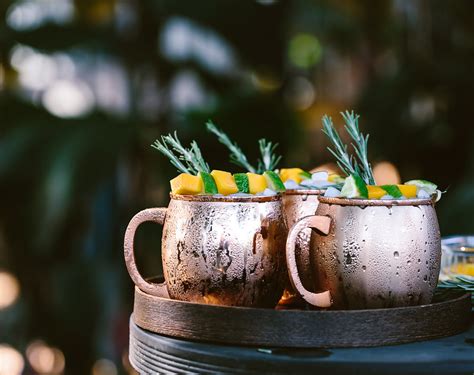 Agave Mango Mule Recipe - Powell & Mahoney Craft Cocktail Mixers