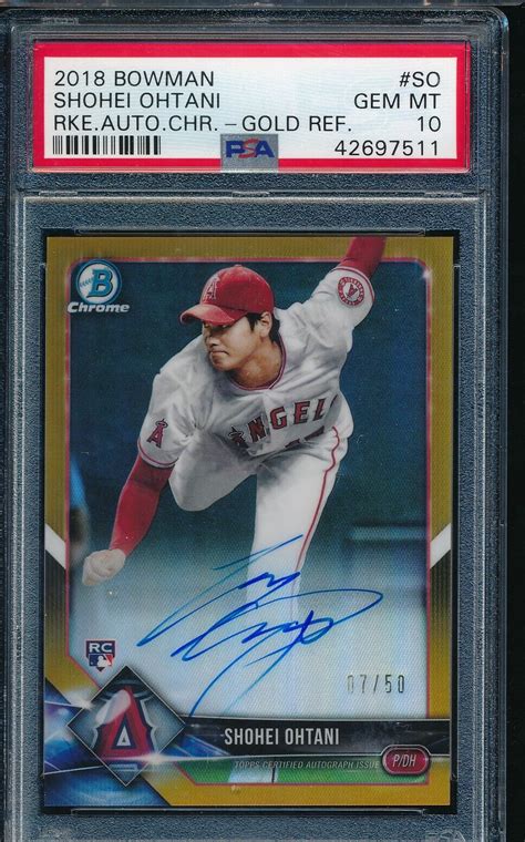 Shohei Ohtani rookie cards are going insane amid two-way breakout season