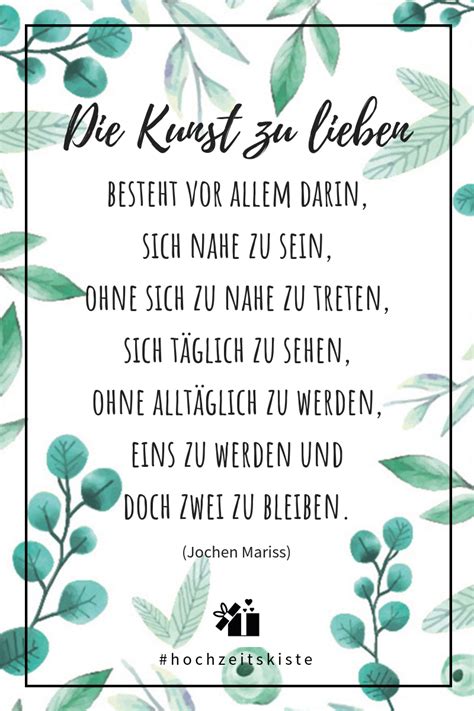 Die Kunst zu lieben #hochzeitsspruch #spruch #hochzeit #trauspruch # ...